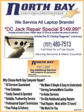 Santa Rosa Laptop Repair Sale
